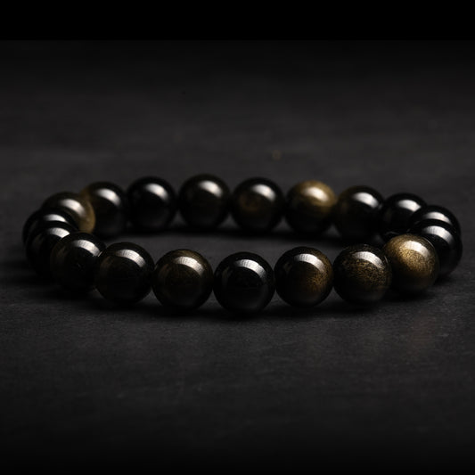 Gold Sheen - Obsidian Bracelet image 3