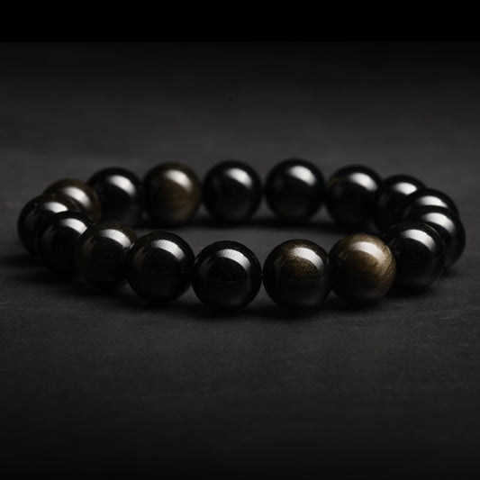Black Midnight - Obsidian Bracelet image 3