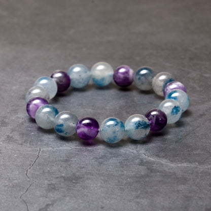 Shiosai - Blue Spot Jasper & Amethyst Bracelet