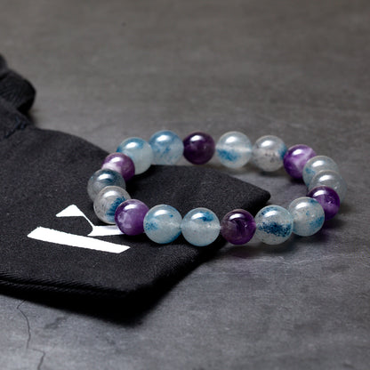 Shiosai - Blue Spot Jasper & Amethyst Bracelet