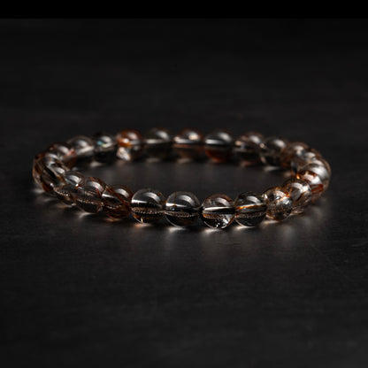 Amber Morning - Natural Rutilated Quartz Bracelet