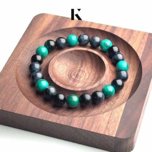 Twilight - Blue Tiger's Eye and Turquoise Bracelet image 3