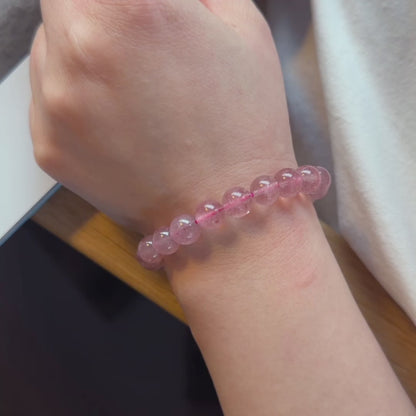 Pink Hush - Strawberry Quartz