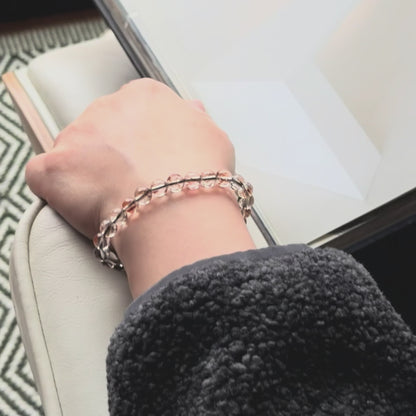 Amber Morning - Natural Rutilated Quartz Bracelet